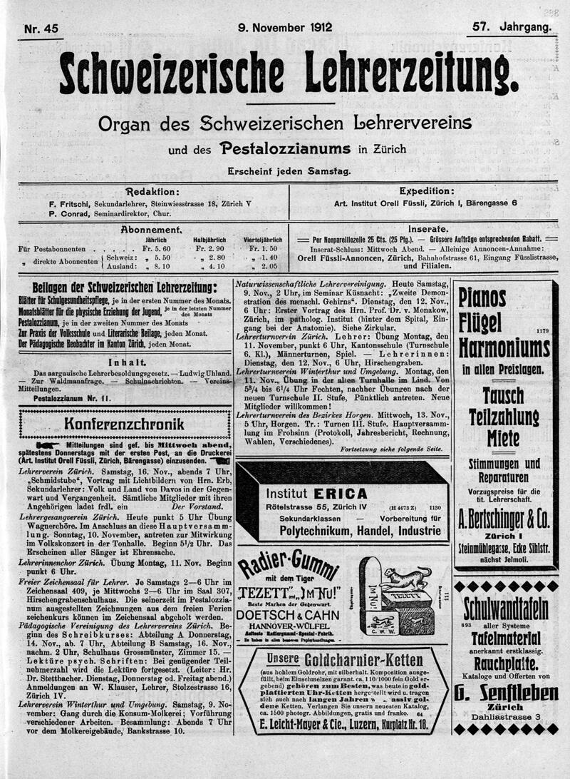 Buchumschlag - Heft 45