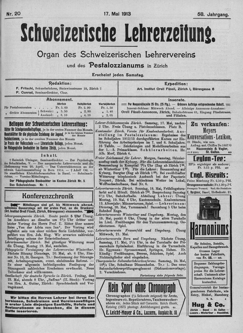 Buchumschlag - Heft 20