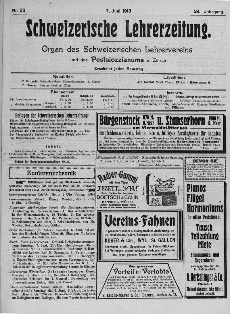 Buchumschlag - Heft 23