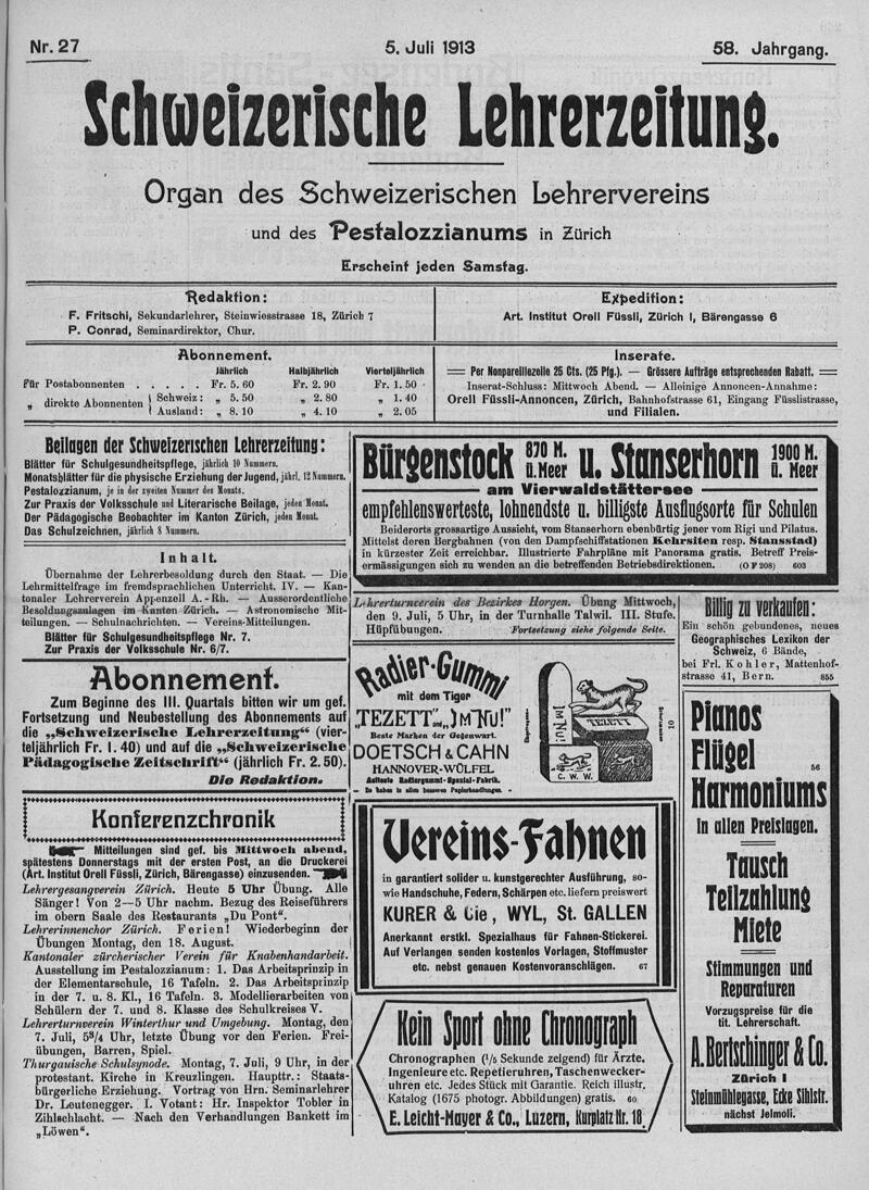 Buchumschlag - Heft 27