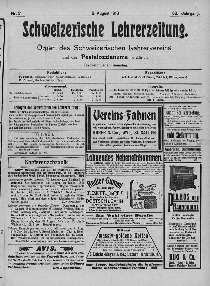 Buchumschlag - Heft 31