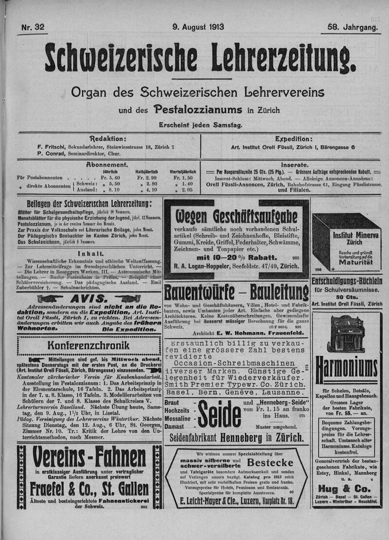 Buchumschlag - Heft 32