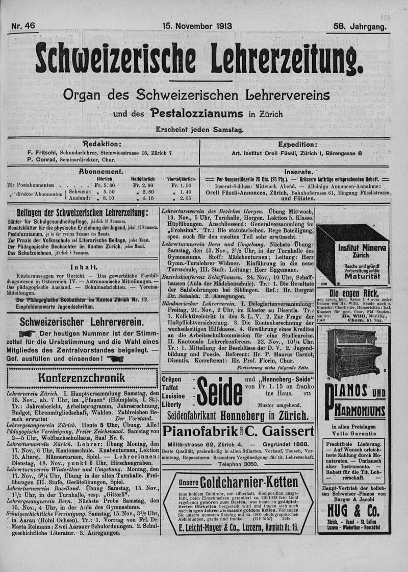 Buchumschlag - Heft 46