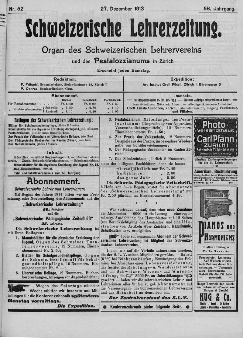 Buchumschlag - Heft 52