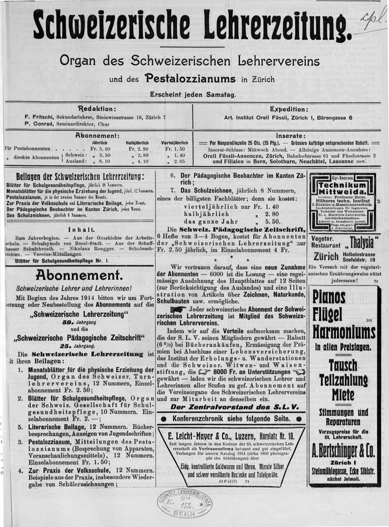 Buchumschlag - Heft 1