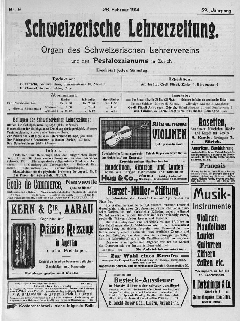 Buchumschlag - Heft 9