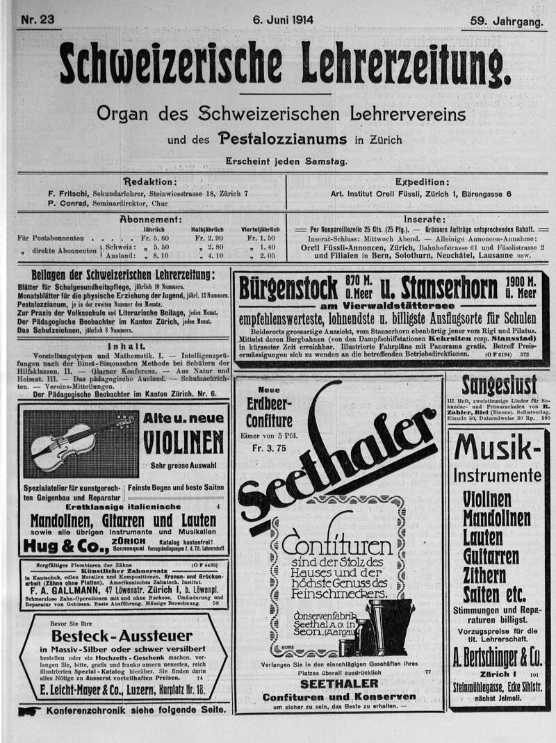 Buchumschlag - Heft 23