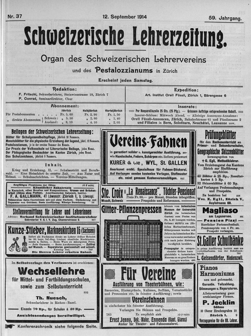 Buchumschlag - Heft 37