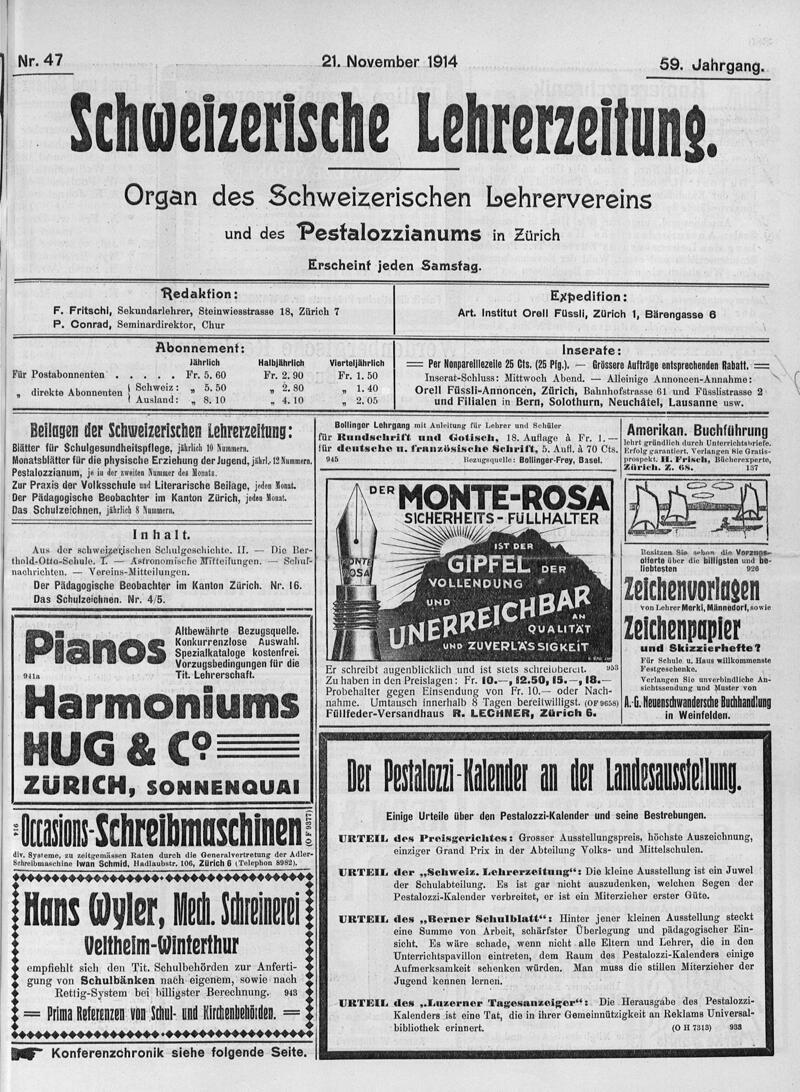 Buchumschlag - Heft 47