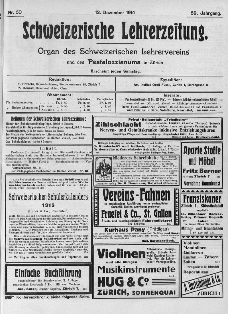 Buchumschlag - Heft 50