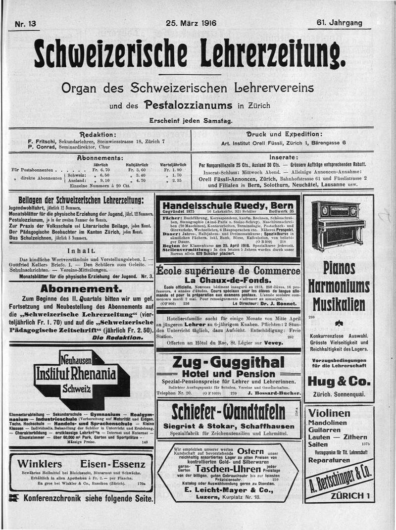 Buchumschlag - Heft 13