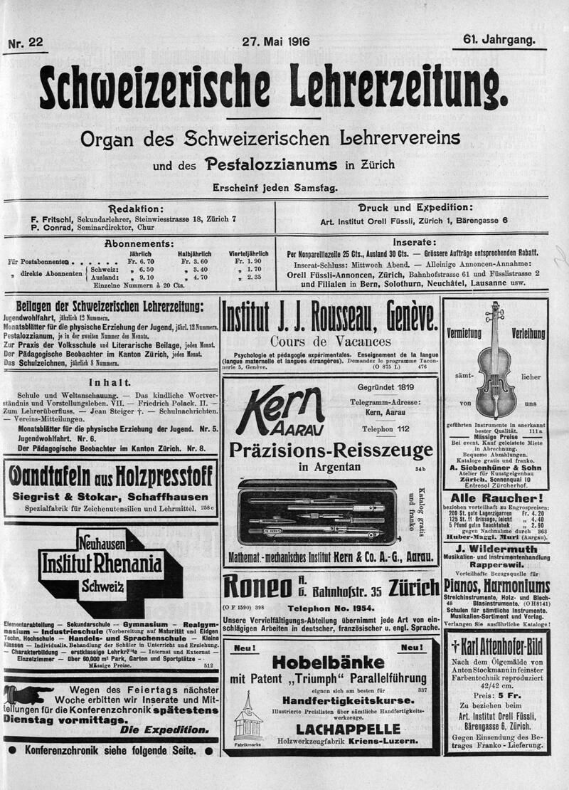 Buchumschlag - Heft 22