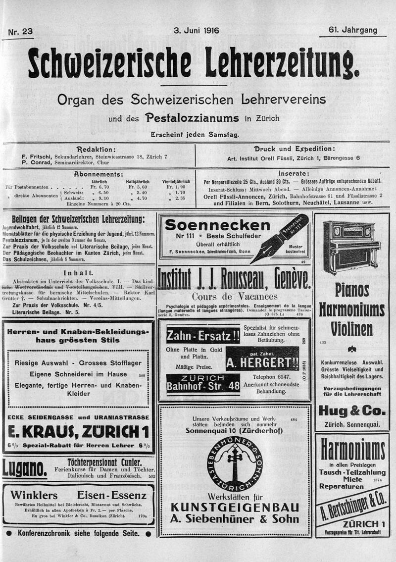 Buchumschlag - Heft 23