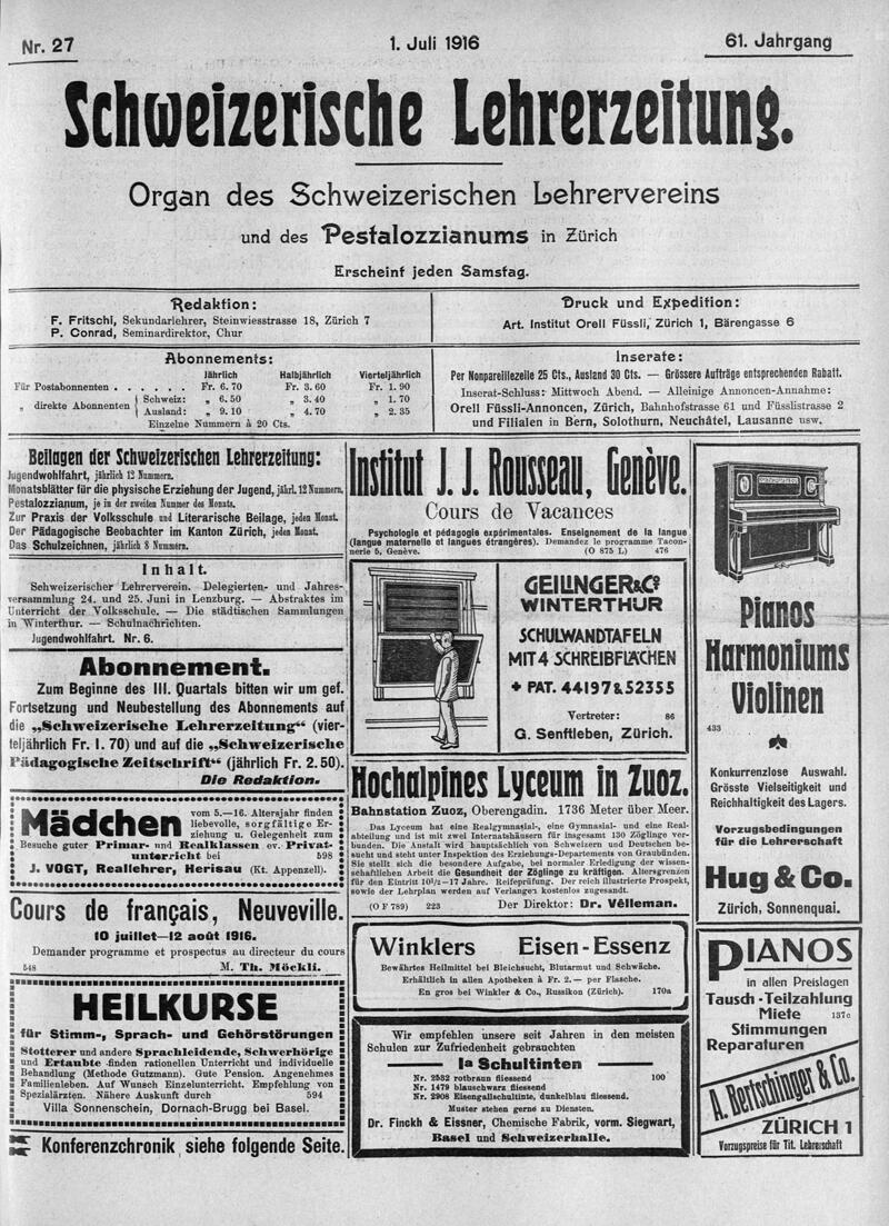 Buchumschlag - Heft 27