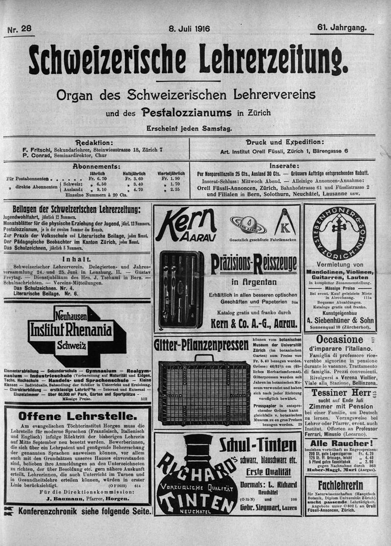 Buchumschlag - Heft 28