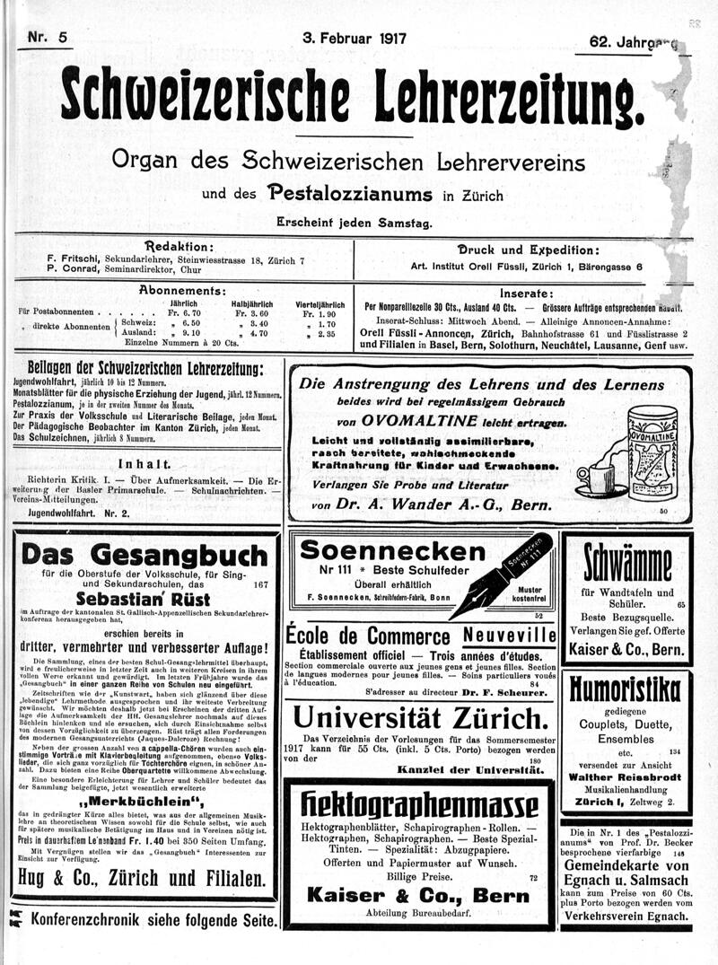 Buchumschlag - Heft 5