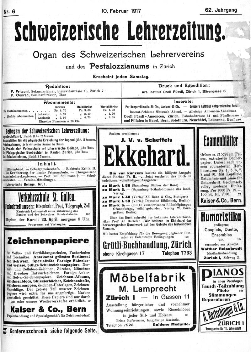 Buchumschlag - Heft 6