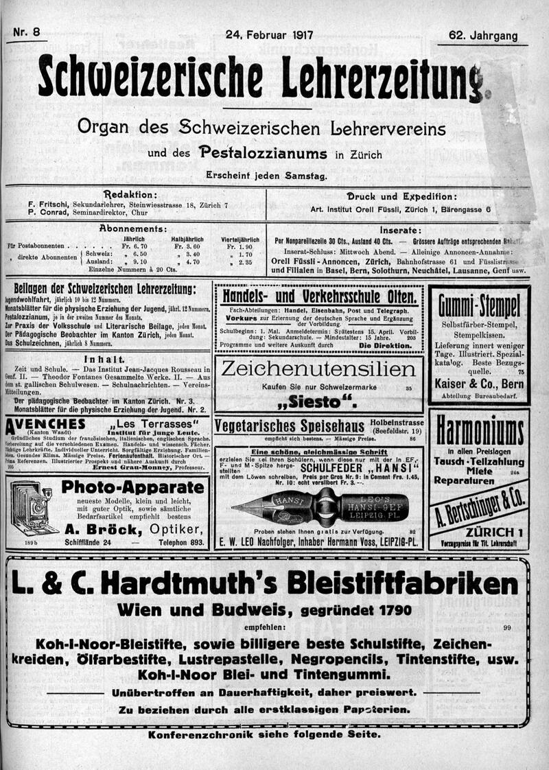 Buchumschlag - Heft 8