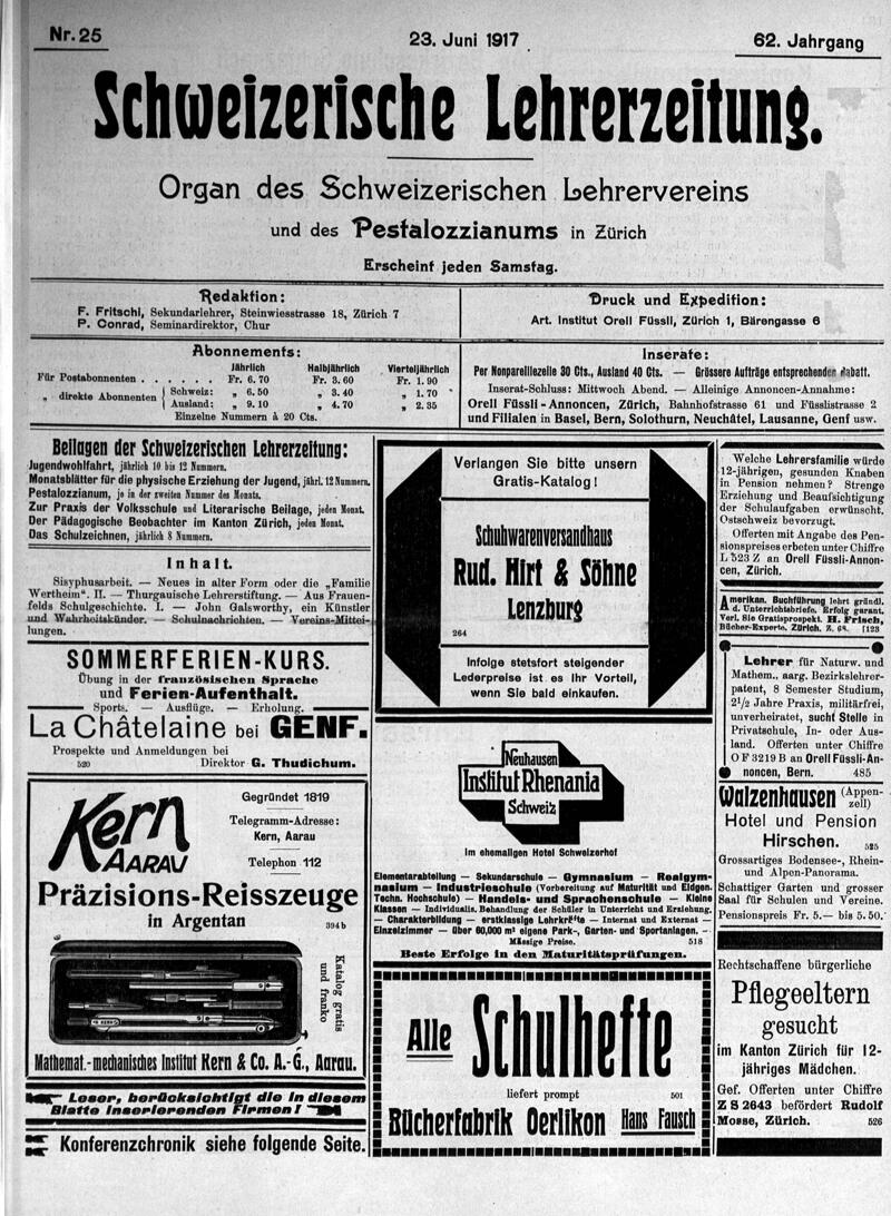 Buchumschlag - Heft 25