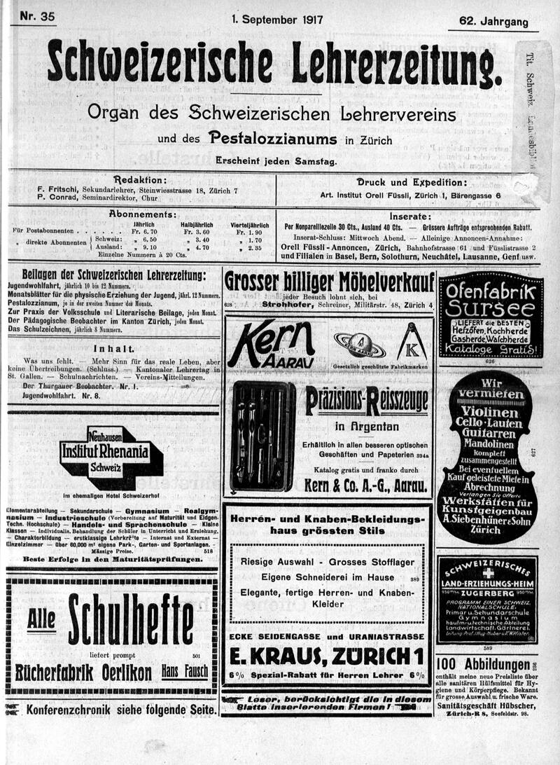 Buchumschlag - Heft 35