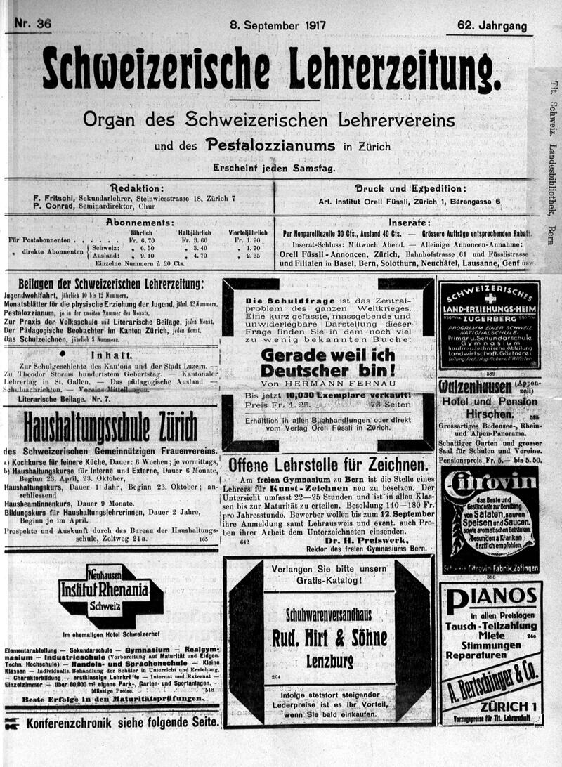 Buchumschlag - Heft 36