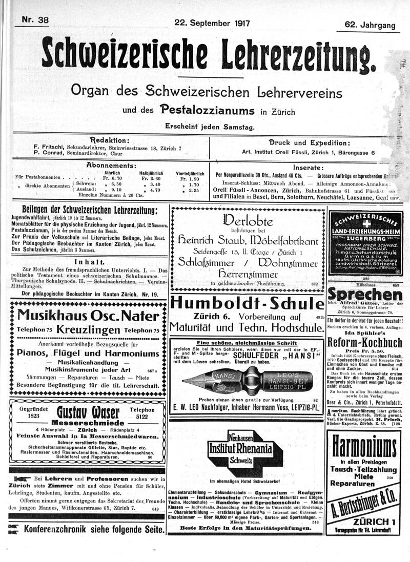 Buchumschlag - Heft 38