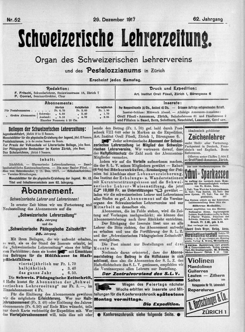 Buchumschlag - Heft 52