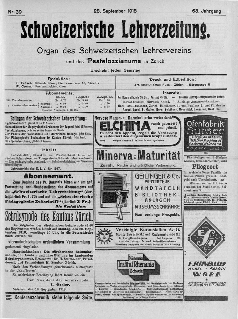 Buchumschlag - Heft 39