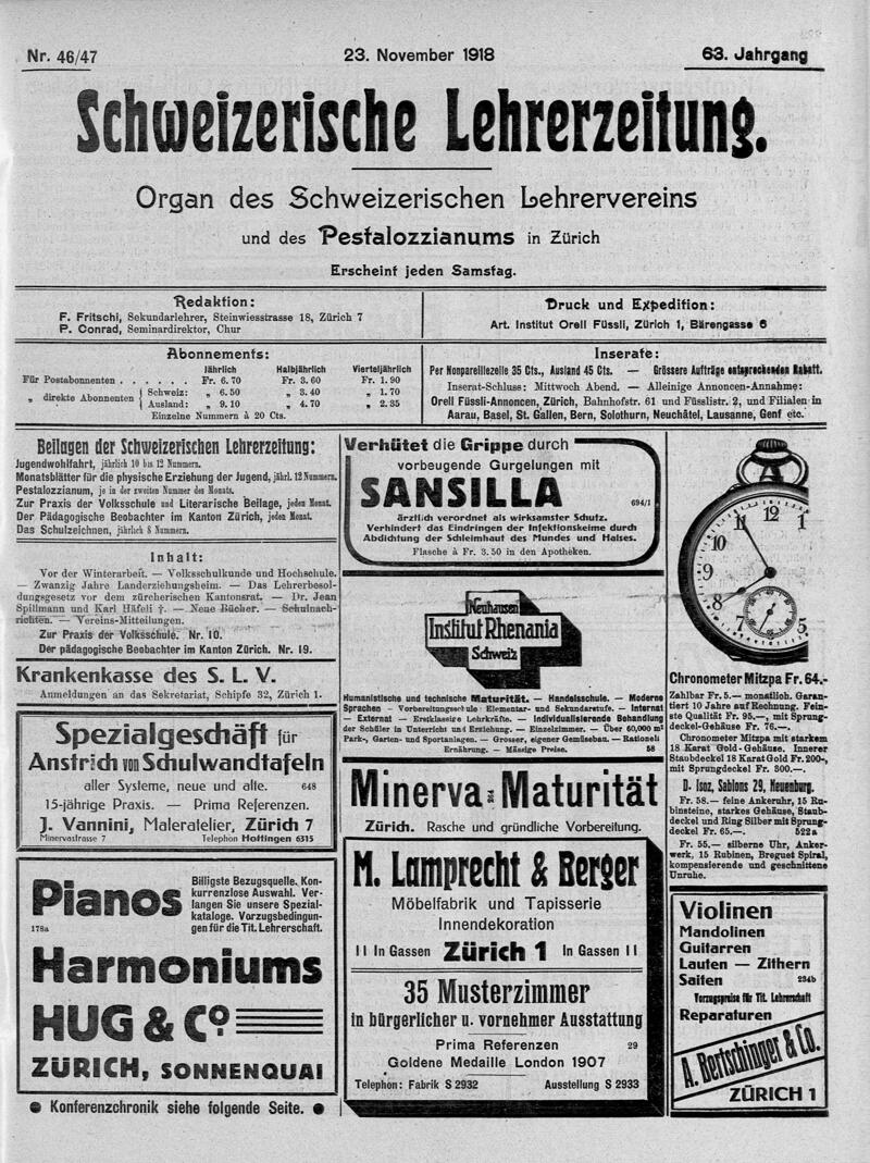 Buchumschlag - Heft 46-47