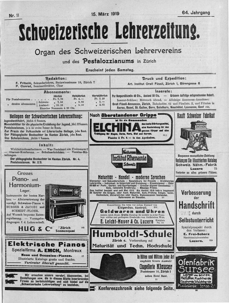 Buchumschlag - Heft 11