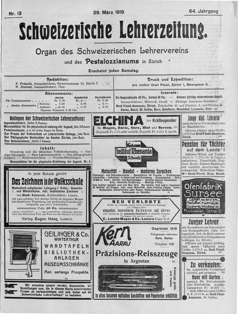 Buchumschlag - Heft 13