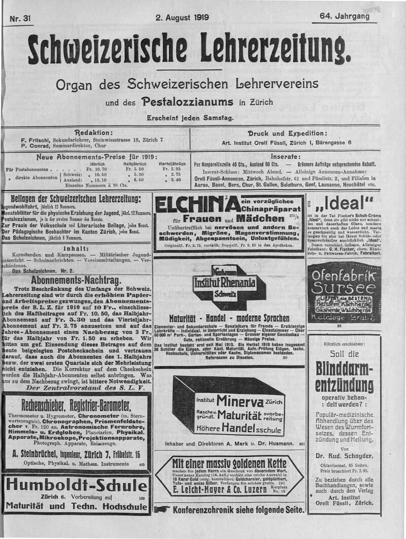 Buchumschlag - Heft 31