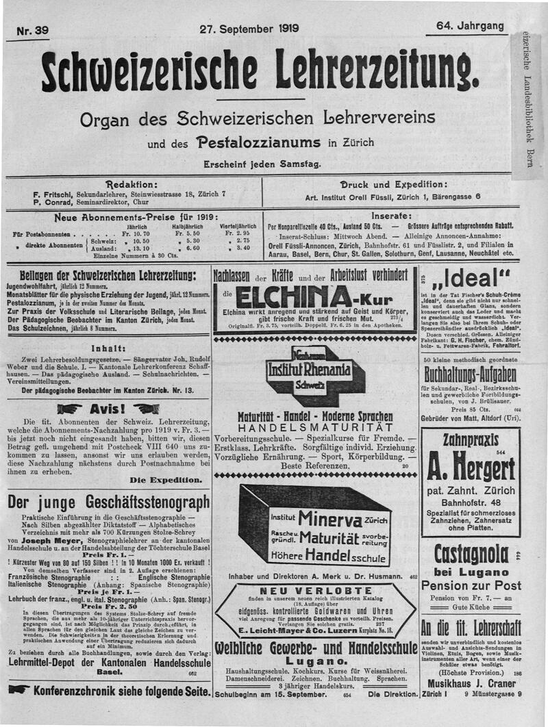 Buchumschlag - Heft 39