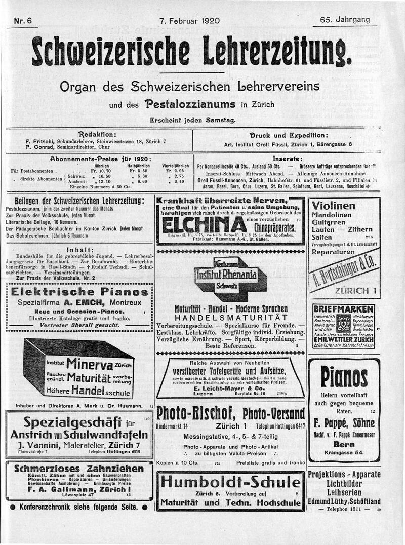 Buchumschlag - Heft 6