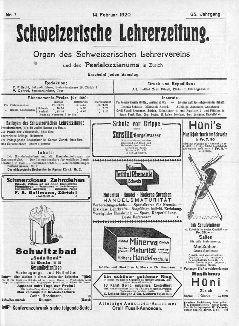 Buchumschlag - Heft 7