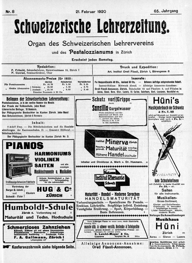 Buchumschlag - Heft 8