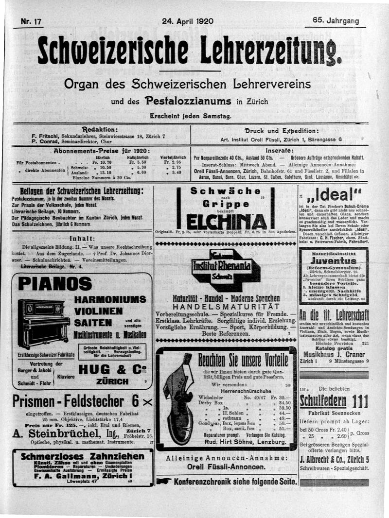 Buchumschlag - Heft 17