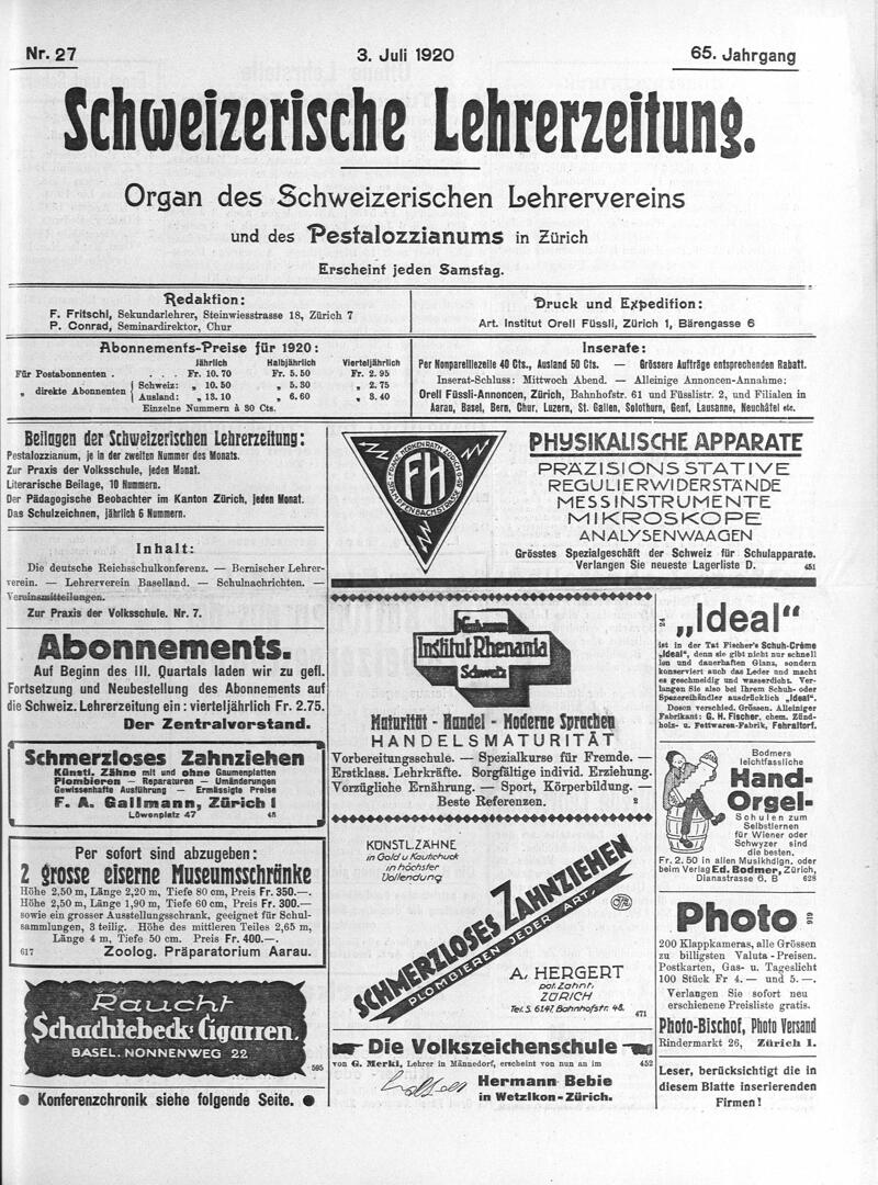 Buchumschlag - Heft 27