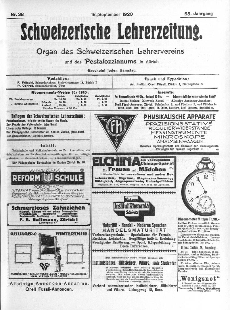 Buchumschlag - Heft 38
