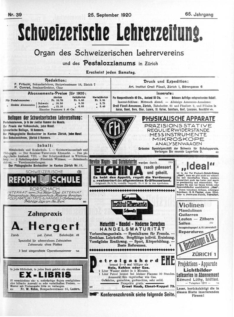 Buchumschlag - Heft 39