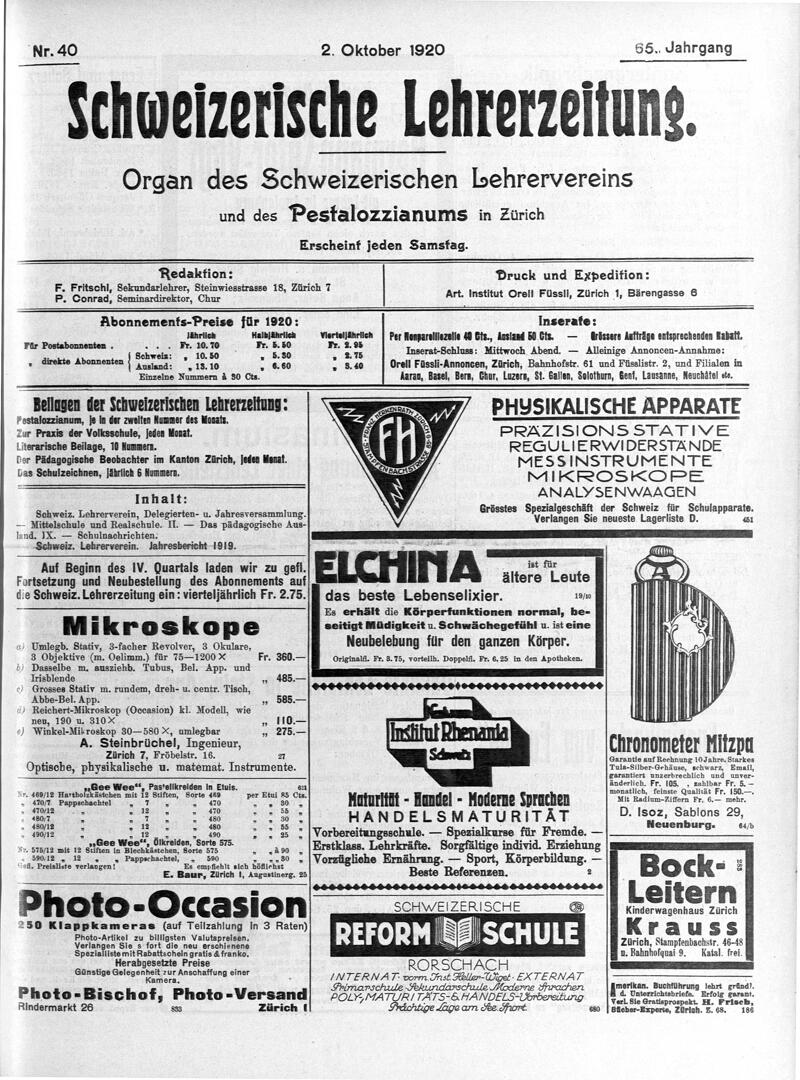 Buchumschlag - Heft 40