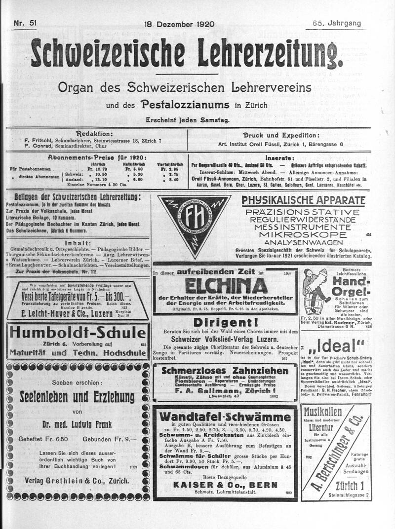Buchumschlag - Heft 51