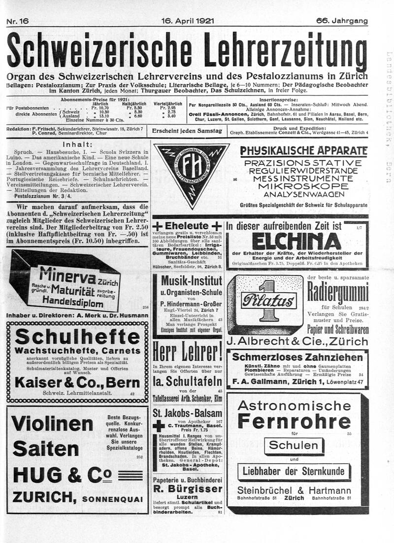 Buchumschlag - Heft 16