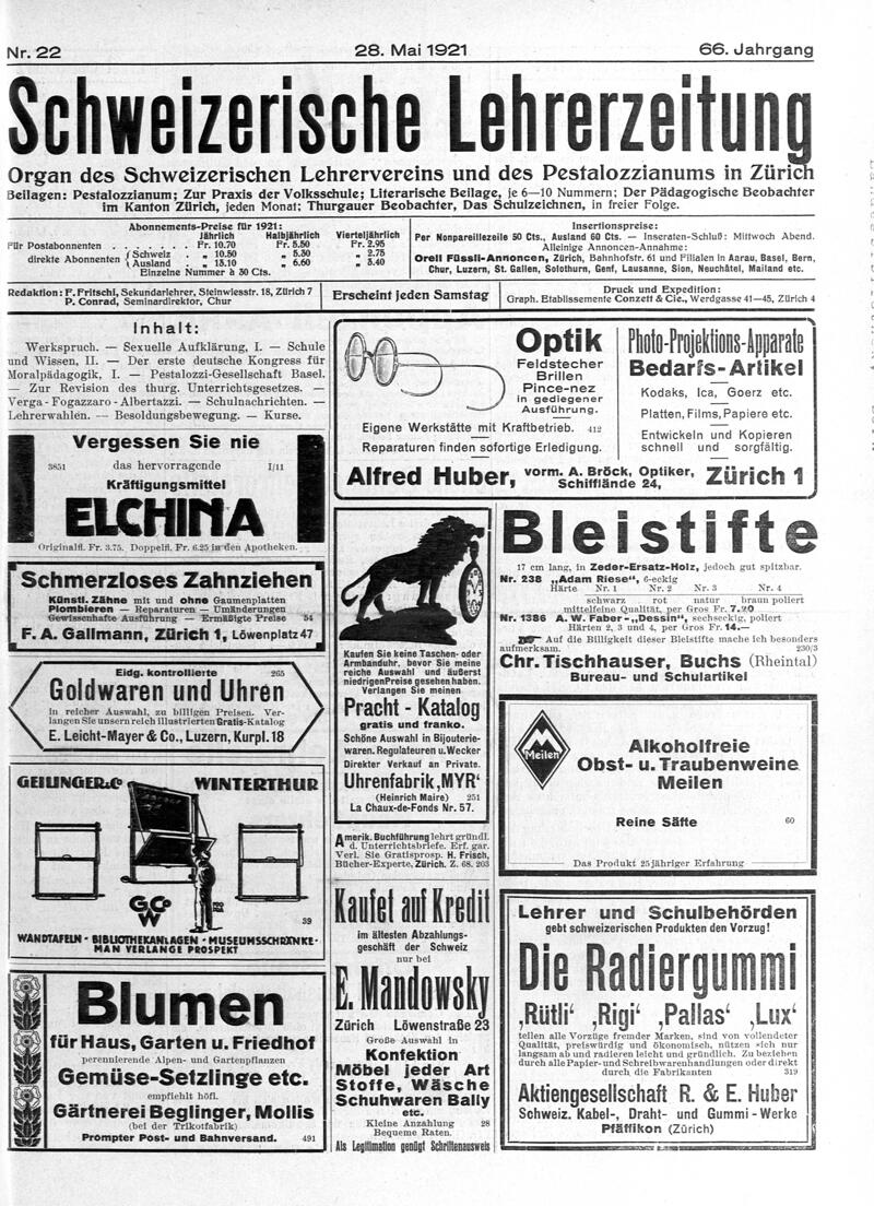 Buchumschlag - Heft 22