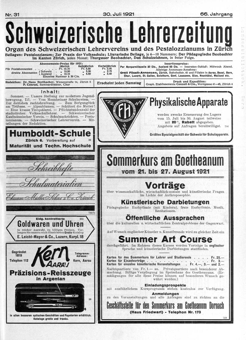 Buchumschlag - Heft 31