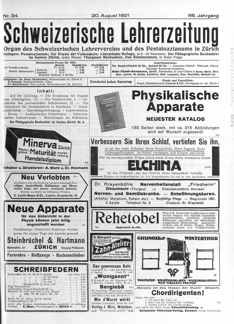 Buchumschlag - Heft 34