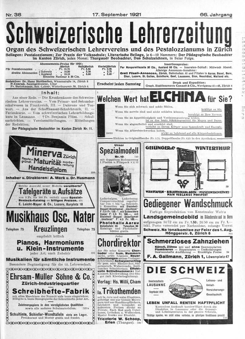 Buchumschlag - Heft 38