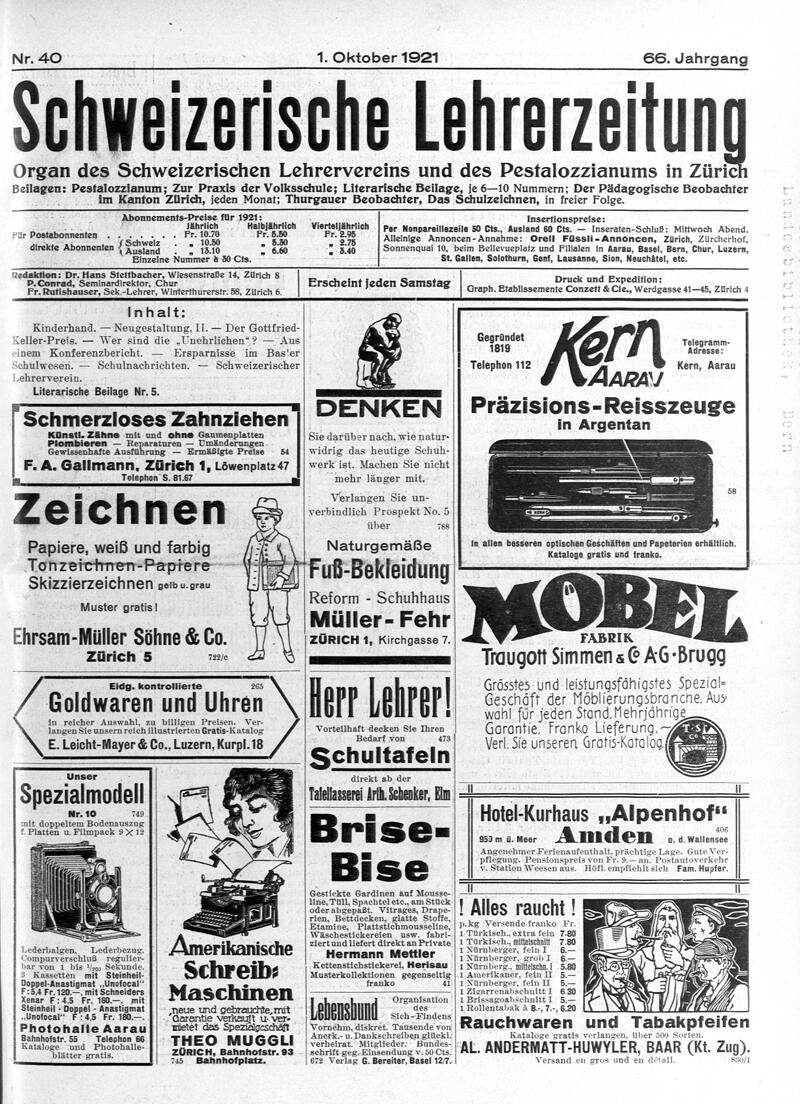 Buchumschlag - Heft 40