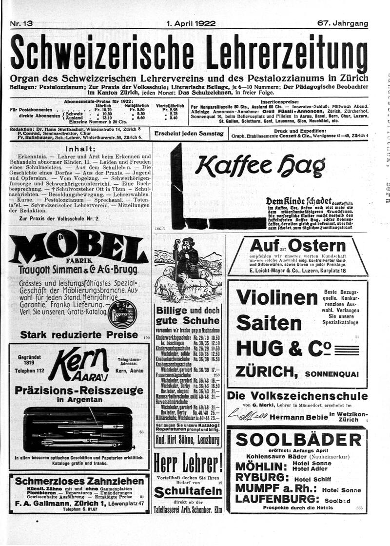 Buchumschlag - Heft 13