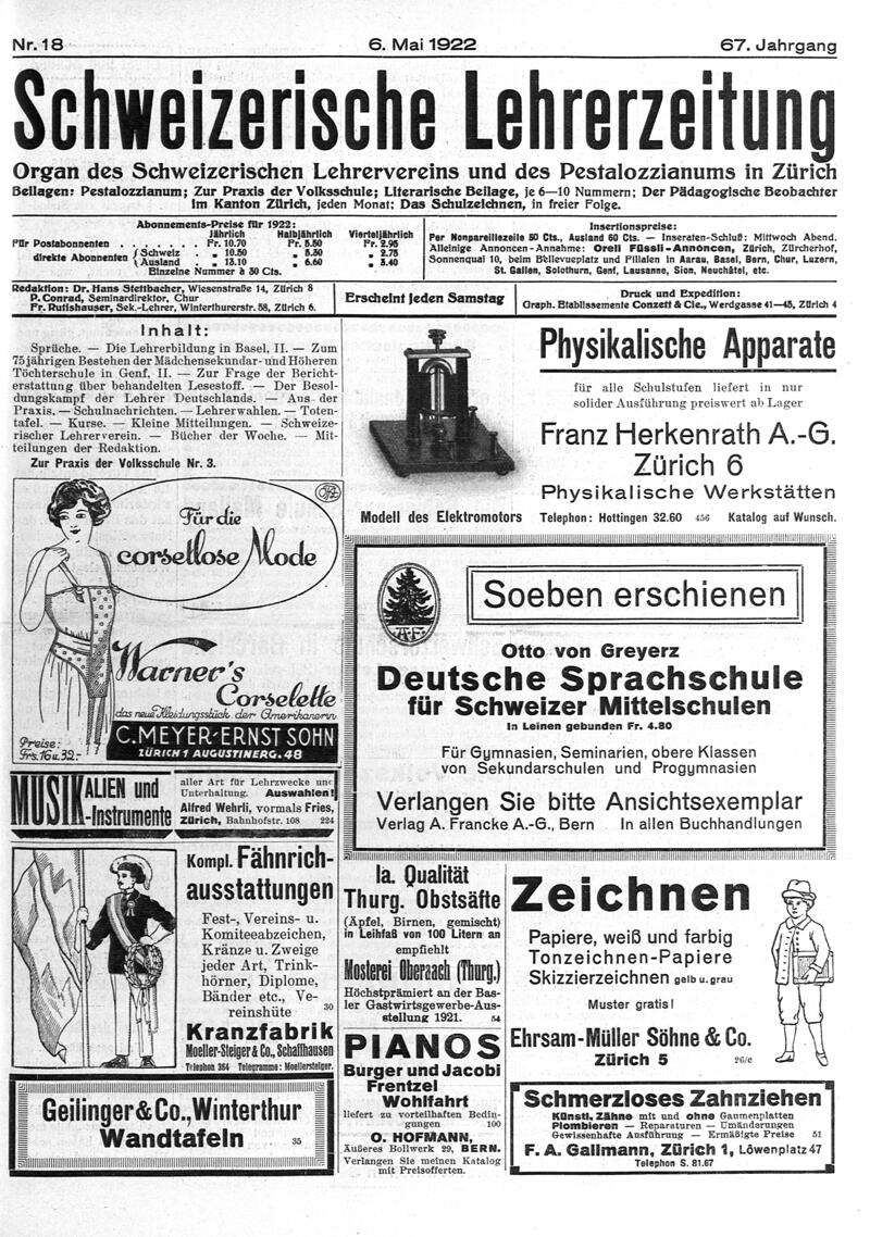 Buchumschlag - Heft 18